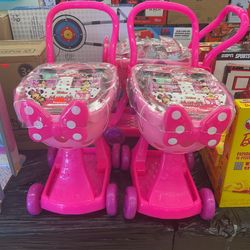 Disney Junior Minnie Mouse Bowtique Shopping Cart