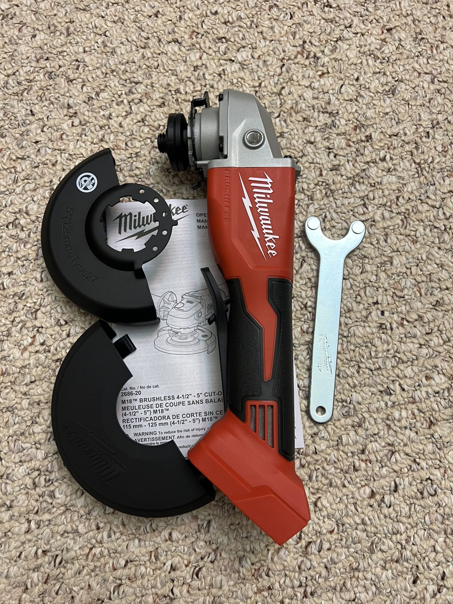 Milwaukee M18 Brushless Cut-off Grinder (Tool Only)