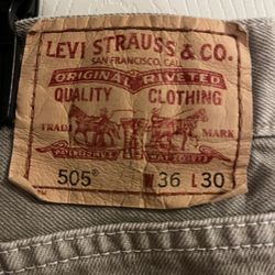 Levi 505 jeans W36 X L30