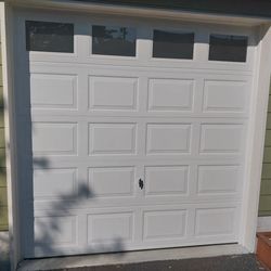 2 And 1 Car New Steel Garage Doors