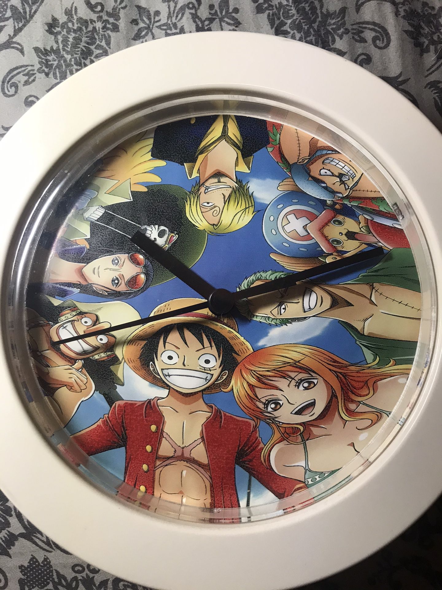 Anime One Piece Straw Hat Pirates Clock