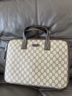 Gucci GG Supreme briefcase or laptop case