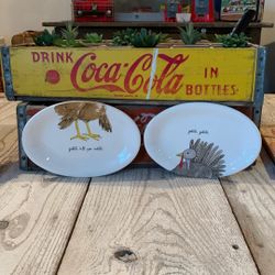 Set Of Two Thanksgiving Rae Dunn Ovals