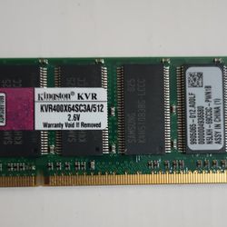 Kingston VR  512MB 400Mhz  DDR PC3200 Laptop Memory 