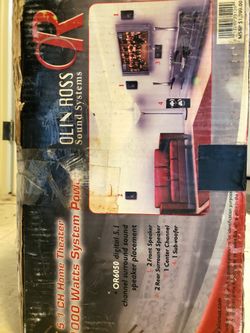 OLIN ROSS 5.1 CH HOME THEATER