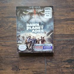 Blue Ray Down Of The Planet Of The Apes In Near New Condition $10.00 