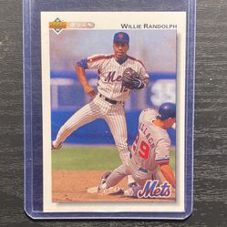 1992 Upper Deck Willie Randolph Baseball Card #795