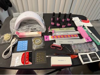 New uv led lamp with nail stuff