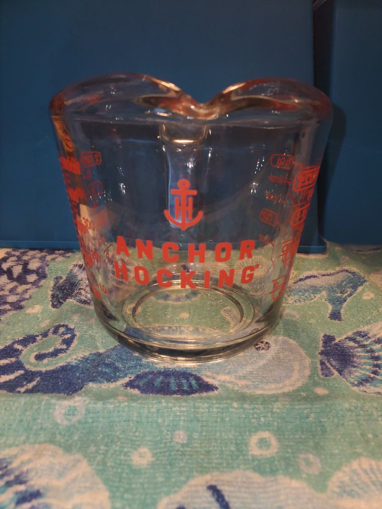 Anchor Hocking Glass measuring cup OBO