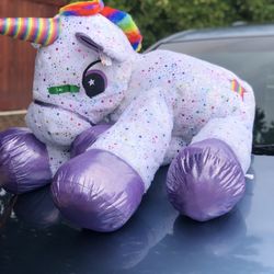 Big Magical pony teddy bear