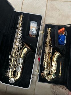 Cannonball Wizard Alto Buescher Aristocrat Tenor Saxophones $900 Each