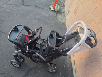 Twin Stroller Carreola doble bebe