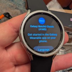 47mm Samsung Galaxy Watch 6 Classic LTE Waterproof Smartwatch 