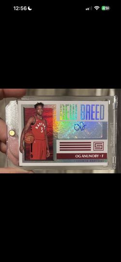 OG Anunoby Rookie Auto