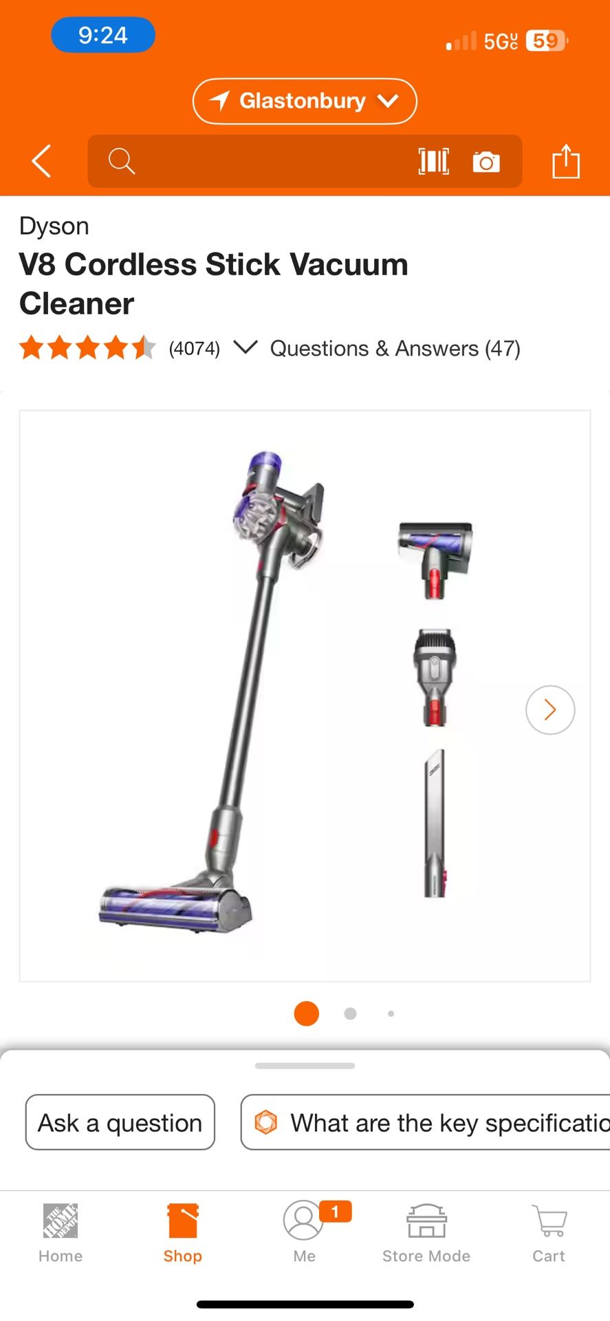 Dyson V8 Vacuum