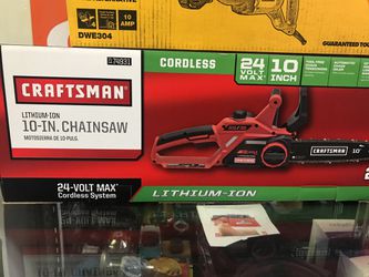 Craftsman cordless chainsaw