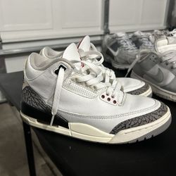 Jordan 3 White Cement Reimagined 