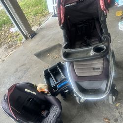 baby girl stroller carseat