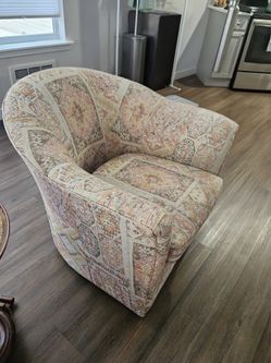 Macy’s Modern Concepts Retro Swivel Accent Chair