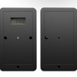 People Counter with Display - Bi-Directional Traffic Counter - Wireless & Battery Operated - Digital Door Counter for Retail - Easy to Use Visitor Cou