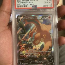 Pokemon Brilliant Stars Charizard V PSA 10 Sports cards For Sale! for Sale in Fresno, CA - OfferUp Pokemon Brilliant Stars Charizard V PSA 10 Sports cards For Sale! for Sale in Fresno, CA - OfferUp
