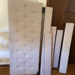 CURB ALERT!!! FREE QUEEN Bed Frame In Good Condition