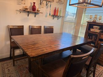 Dining Table(7 Seater) With A Storage Unit