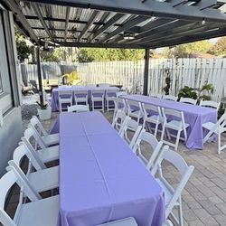 Resin Chairs And Tables R,e,n,t