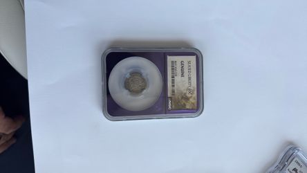 1890 Seated Liberty 10C