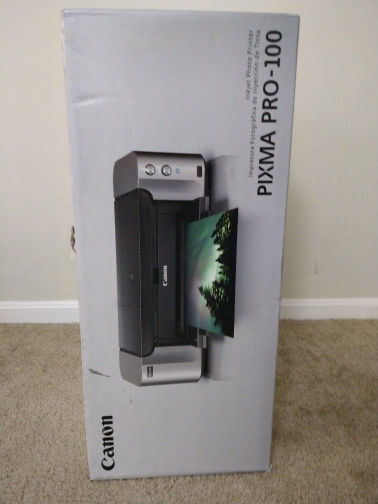 Canon Pixma pro-100 professional inkjet printer