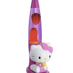 Hello Kitty Liquid Motion Glow Lava Lamp