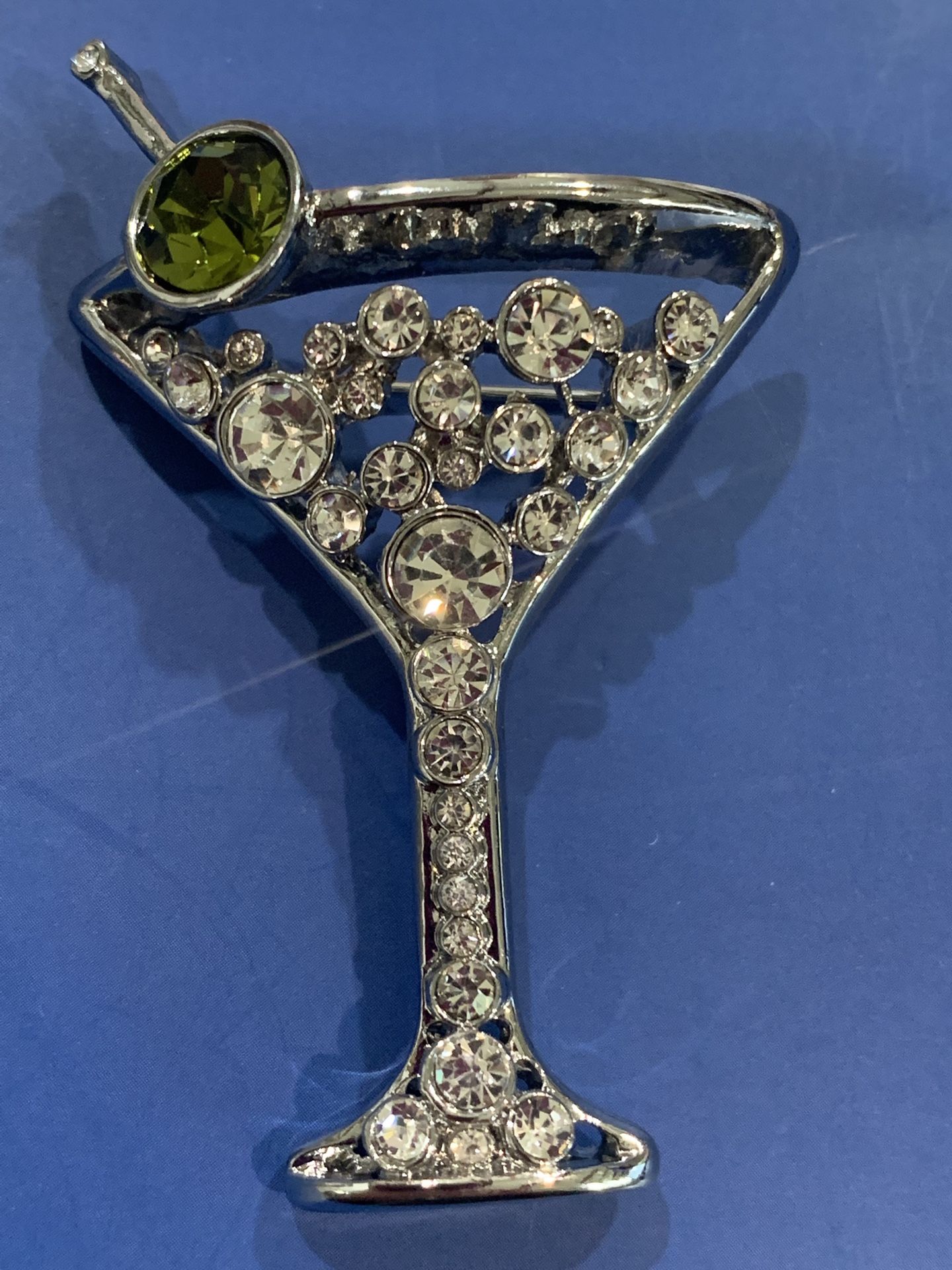 Chico’s Martini Brooch