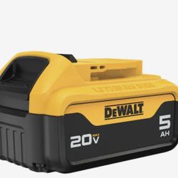 Brand New Dewalt 20v Battery 5.0 Size $60 EACH FIRM ON PRICE 