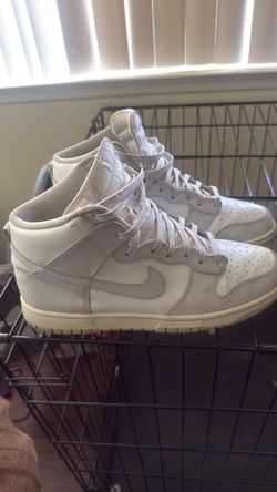 Nike Dunk High White Sneakers
