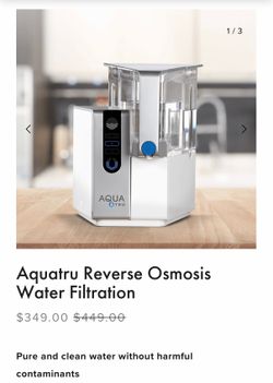 Free AquaTru Reverse Osmosis Water Filter