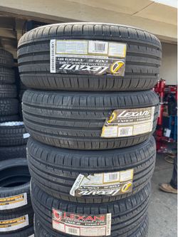 215/60r16 lexany tires nuevas con 50,000 millas de garantía las 4