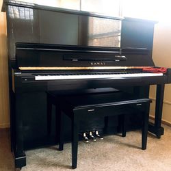 Fantastic sound 49” height Kawai upright  piano/Include delivery!! 
