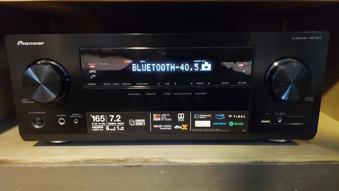 AV RECEIVER -Pionier VSX933- 7.2 channel