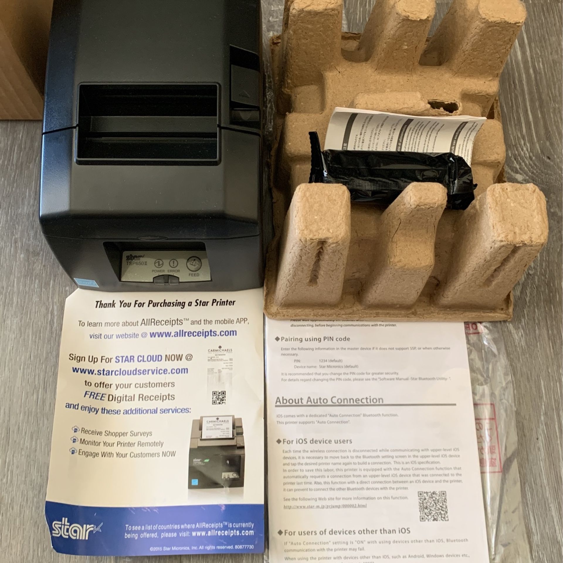 Star TSP650 Printer