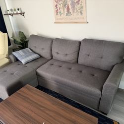 L Shaped Pull Out Futon