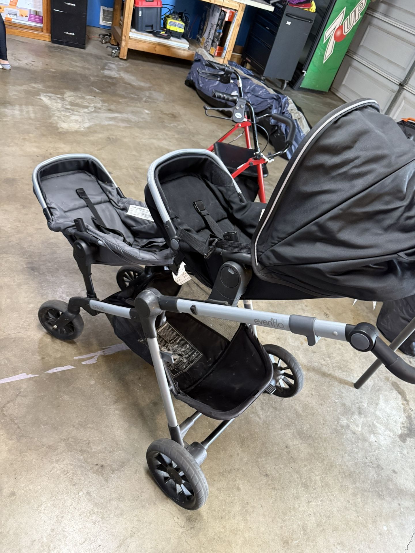 Evenflow Stroller Double Seat