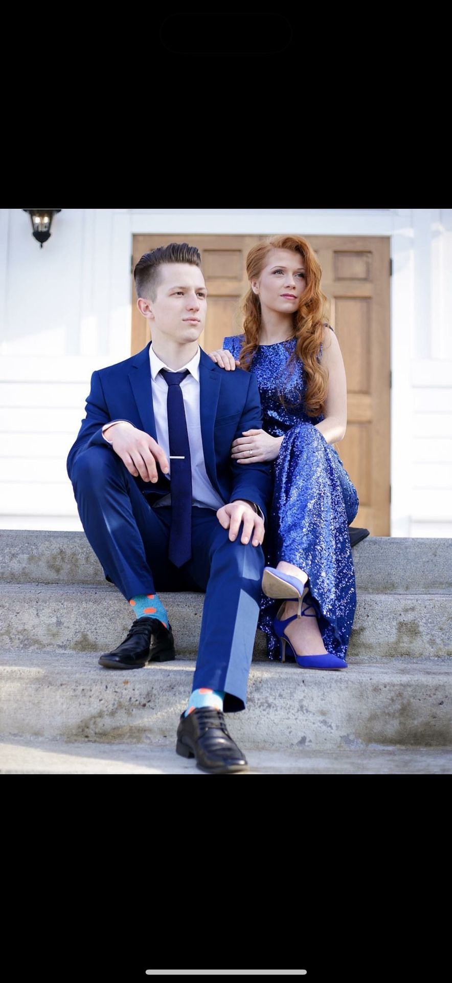 Blue Long Dress