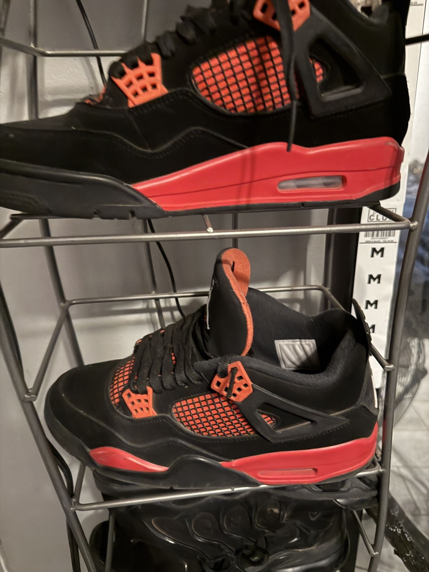 Red Thunder Jordan 4s