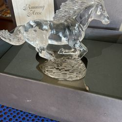 Waterford Crystal ( Ireland) Running Horse 