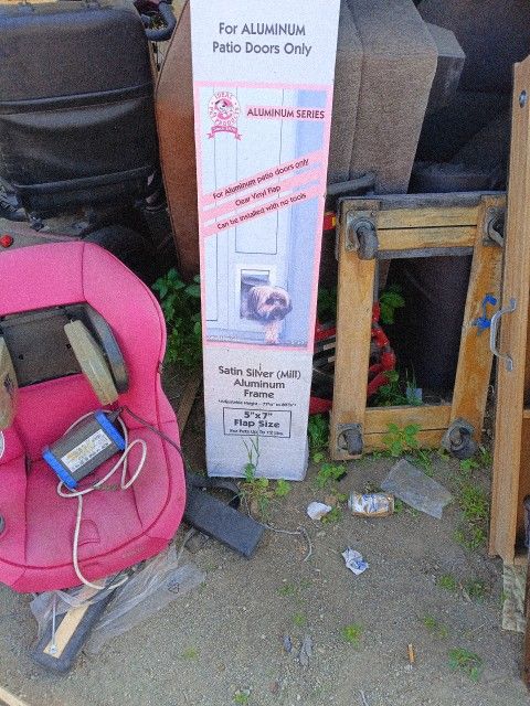 Aluminum Pet Patio Door