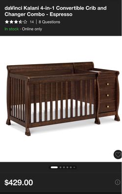 DaVinci Kalani 4-1 Convertable Crib and Changing Table