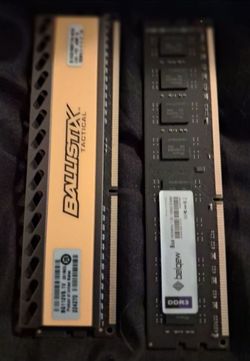 DDR3 RAM Sticks – Ballistix Tactical + 8GB