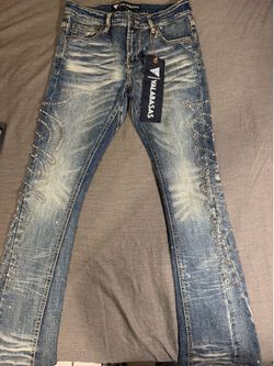 Valabasas Rhinestone Flare Jeans (size 30)