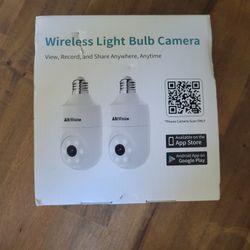 Wireless Light Bulb Camera