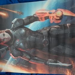 Mass Effect Fabric Walls Scroll 